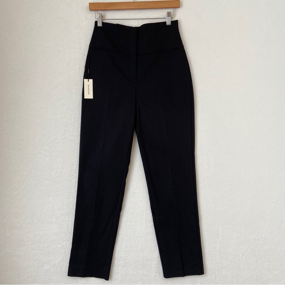 Babaton Black High-Waist Skinny Pants